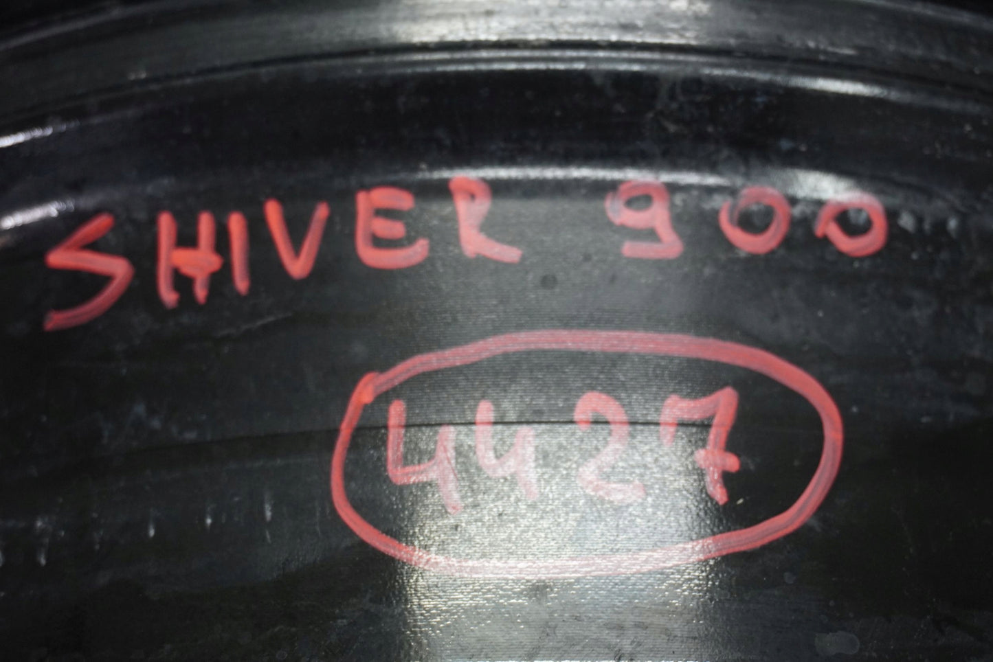APRILIA SHIVER 900 17- Felge hinten Wheel Hinterrad 10