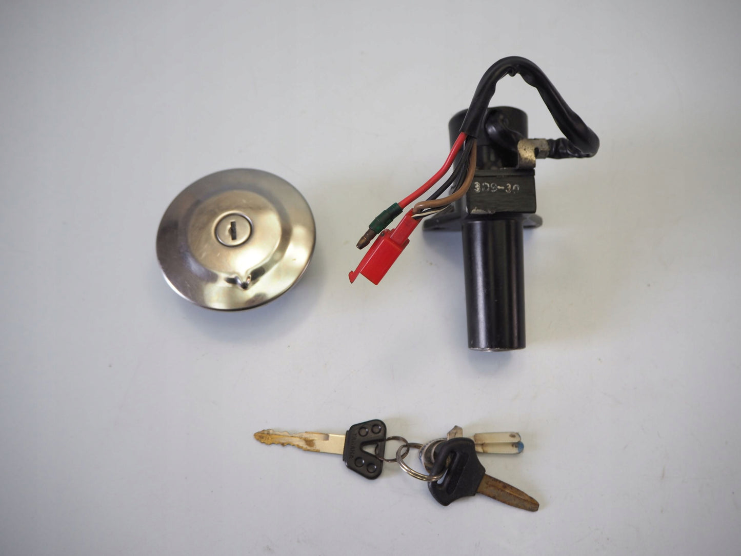 YAMAHA YBR 125 09-15 Schlosssatz Zündschloss Lock Set 10