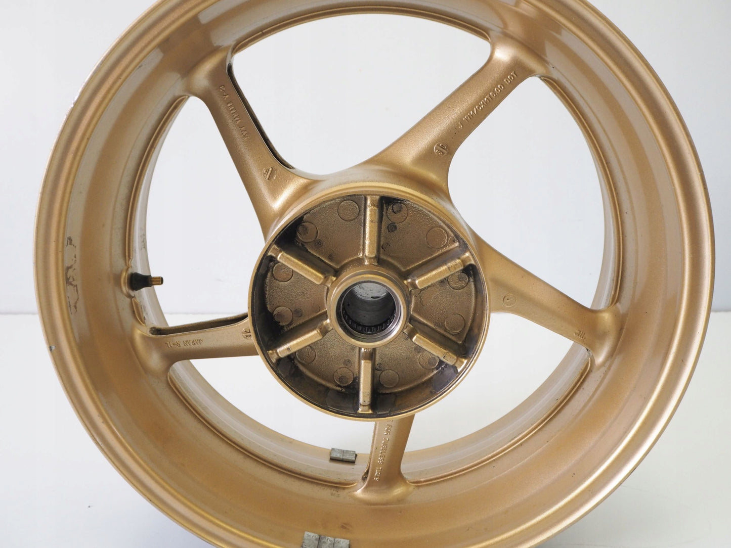 YAMAHA YZF-R1 1000 RN22 09-15 Felge hinten Wheel Hinterrad 6