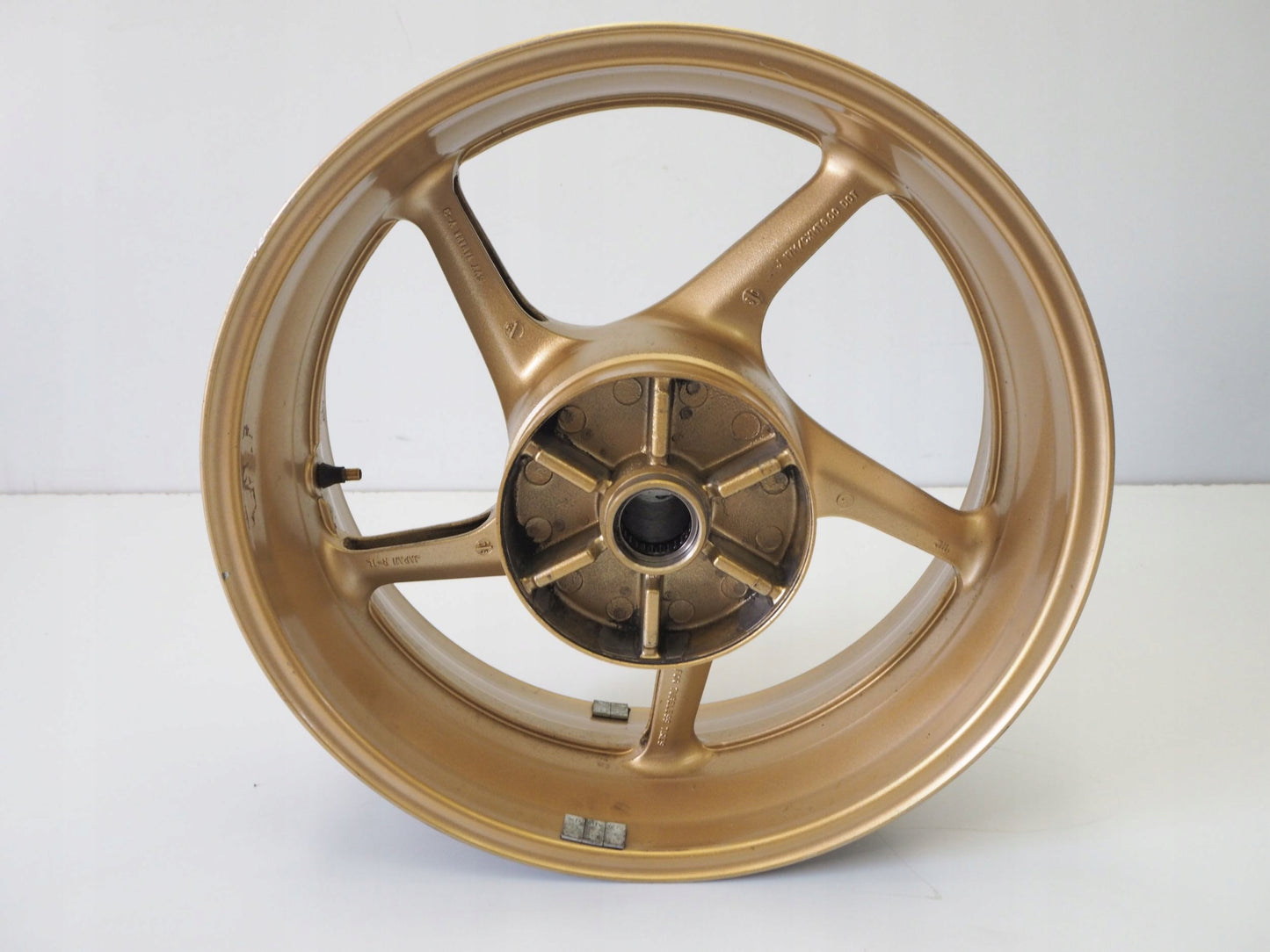 YAMAHA YZF-R1 1000 RN22 09-15 Felge hinten Wheel Hinterrad 9