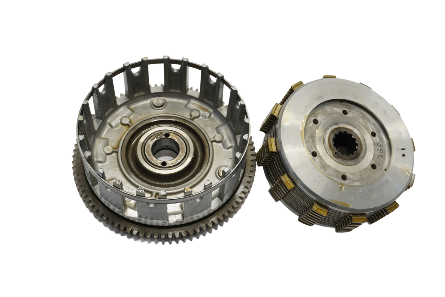YAMAHA YZF-R6 RJ05 RJ09 03-05 Kupplung Kupplungskorb Clutch 1
