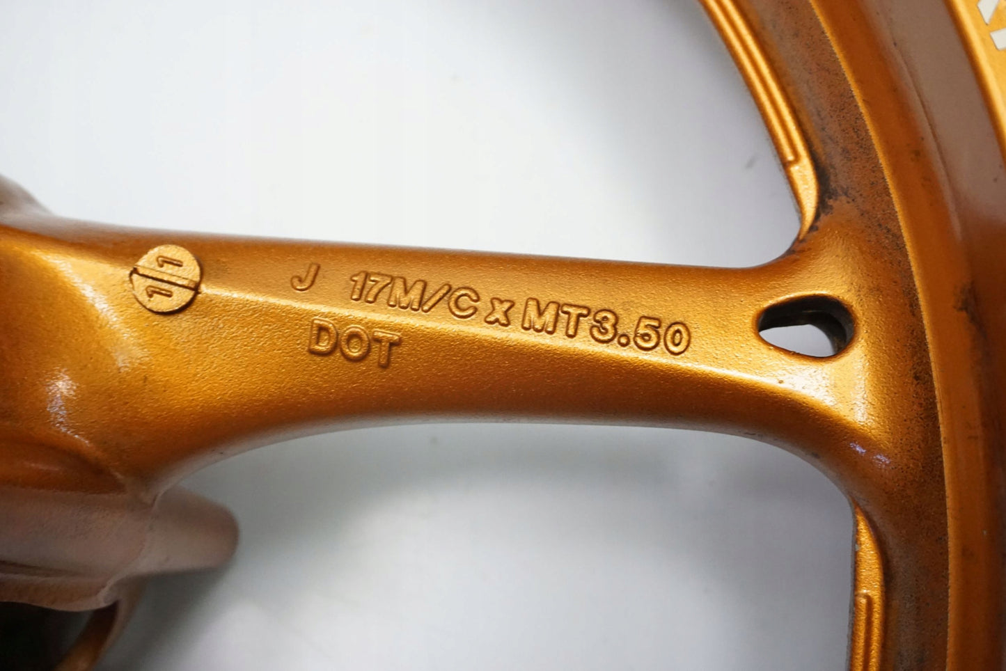 SUZUKI GSX-R 1000 K9-L6 Felge vorne Wheel Vorderrad 10