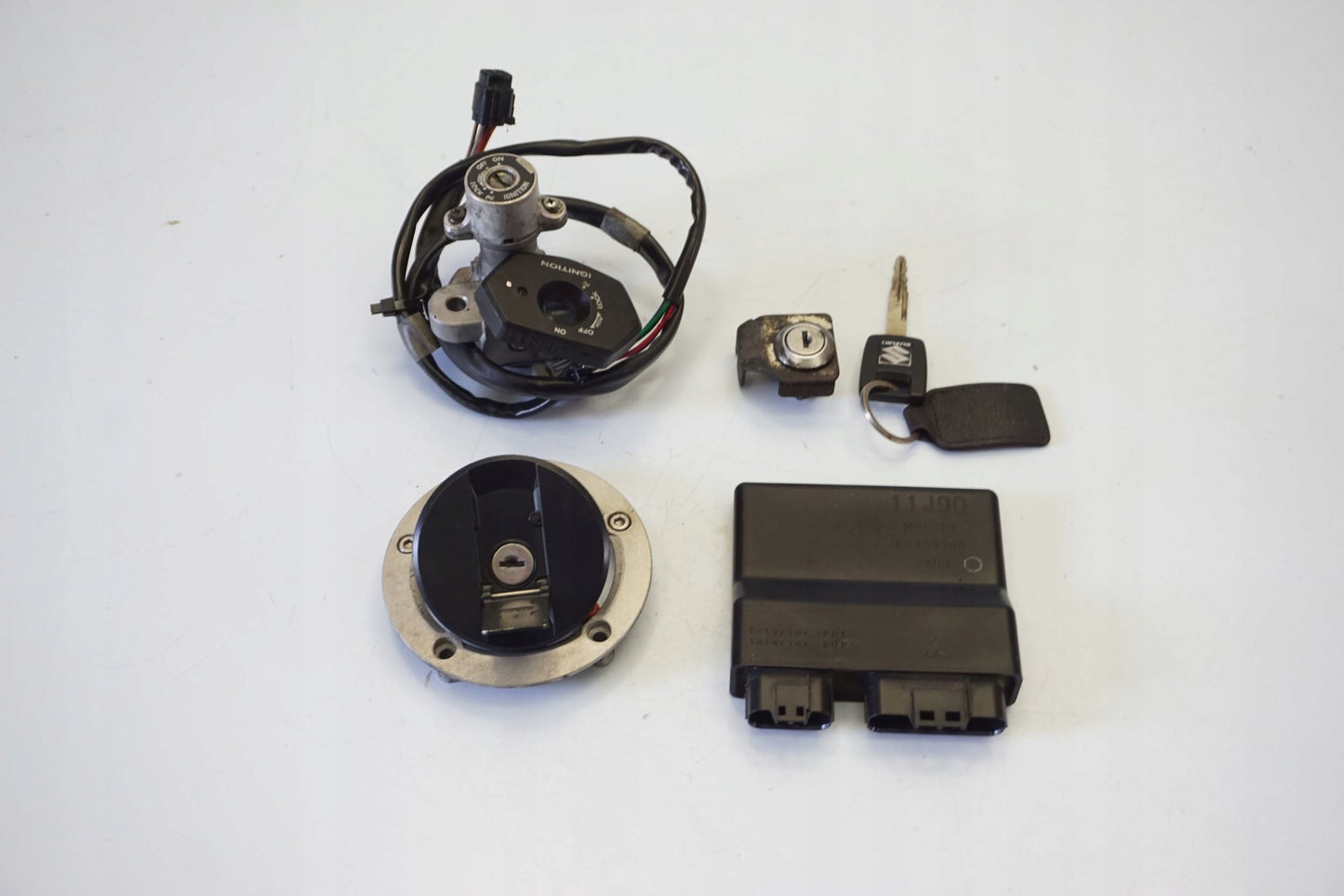 SUZUKI DL 650 V-STROM 12-16 Schlosssatz Zündschloss Lock Set 14