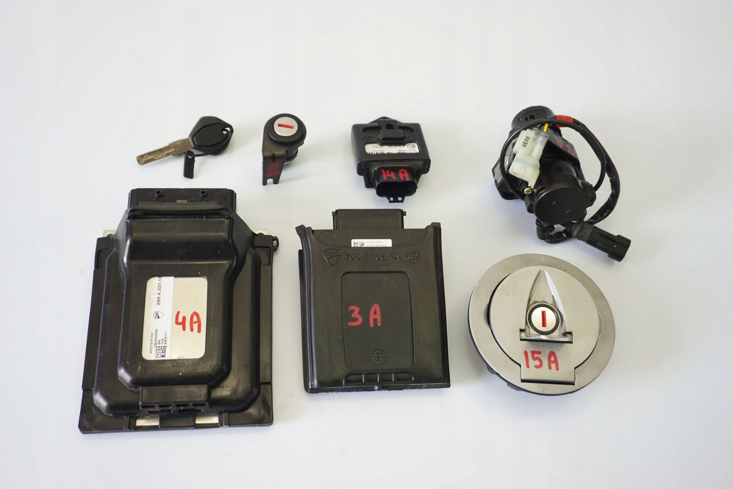 DUCATI PANIGALE 1100 V4 S 18- Schlosssatz Zündschloss Lock Set 16