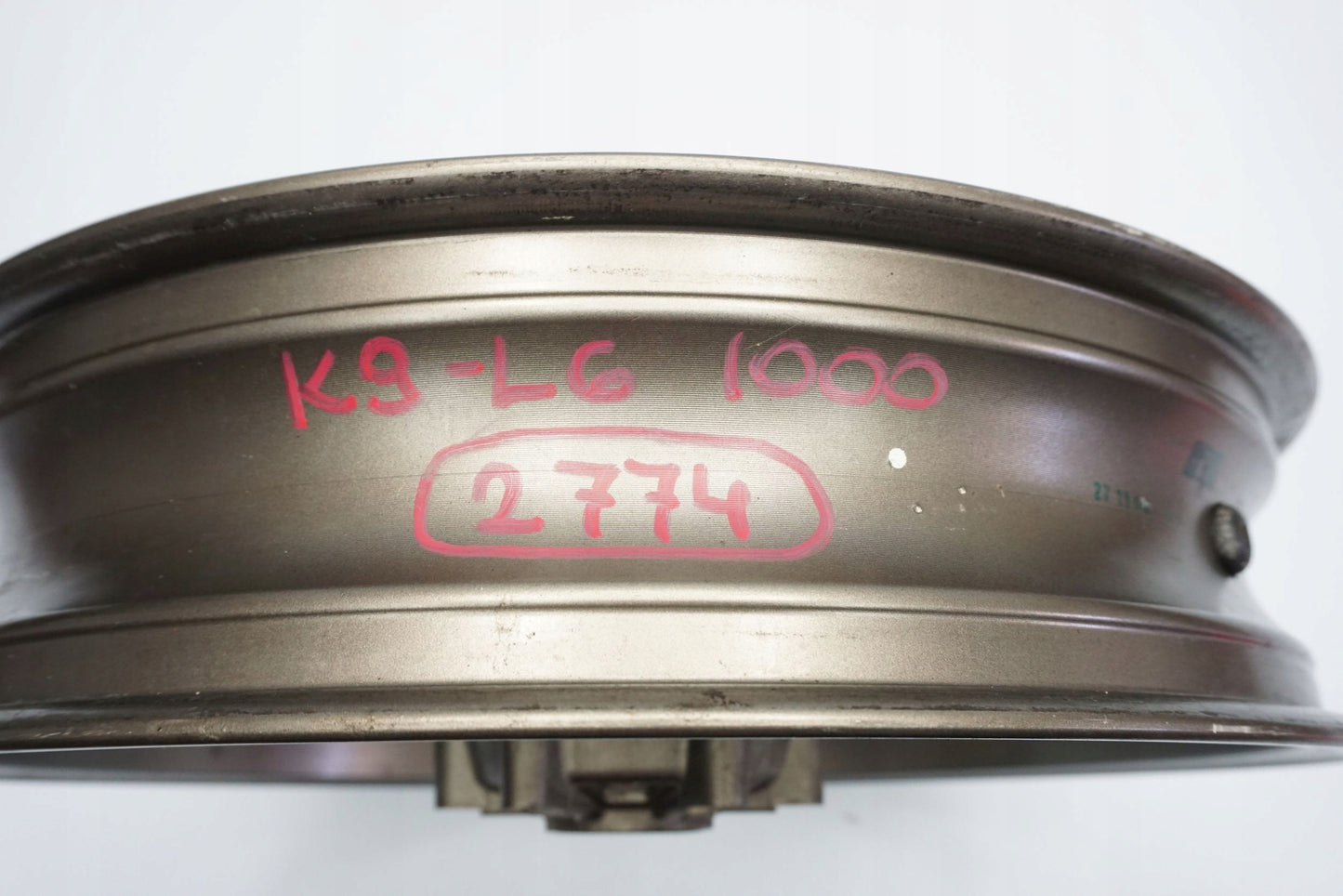 SUZUKI GSX-R 1000 K9-L6 Felge vorne Wheel Vorderrad 10