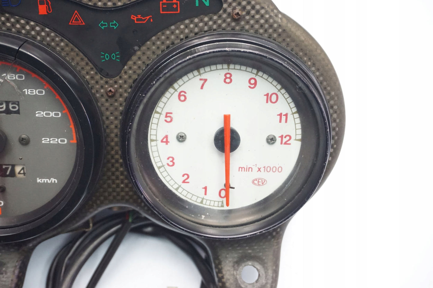 DUCATI MONSTER 600 94-01 Tacho Tachometer Cockpit Speedometer 12