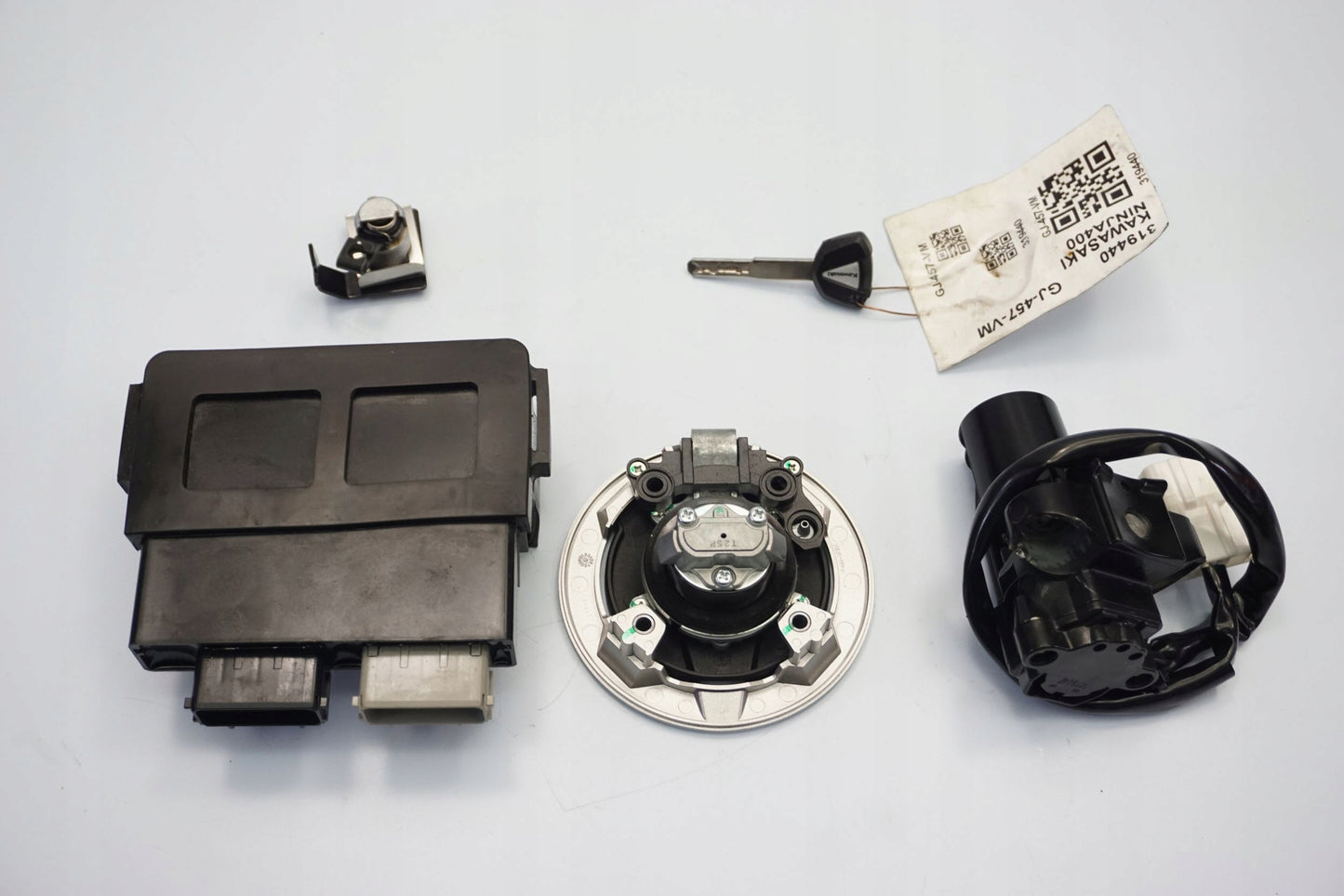 KAWASAKI NINJA 400 18- Schlosssatz Zündschloss Lock Set Tastenschloss-Set 15