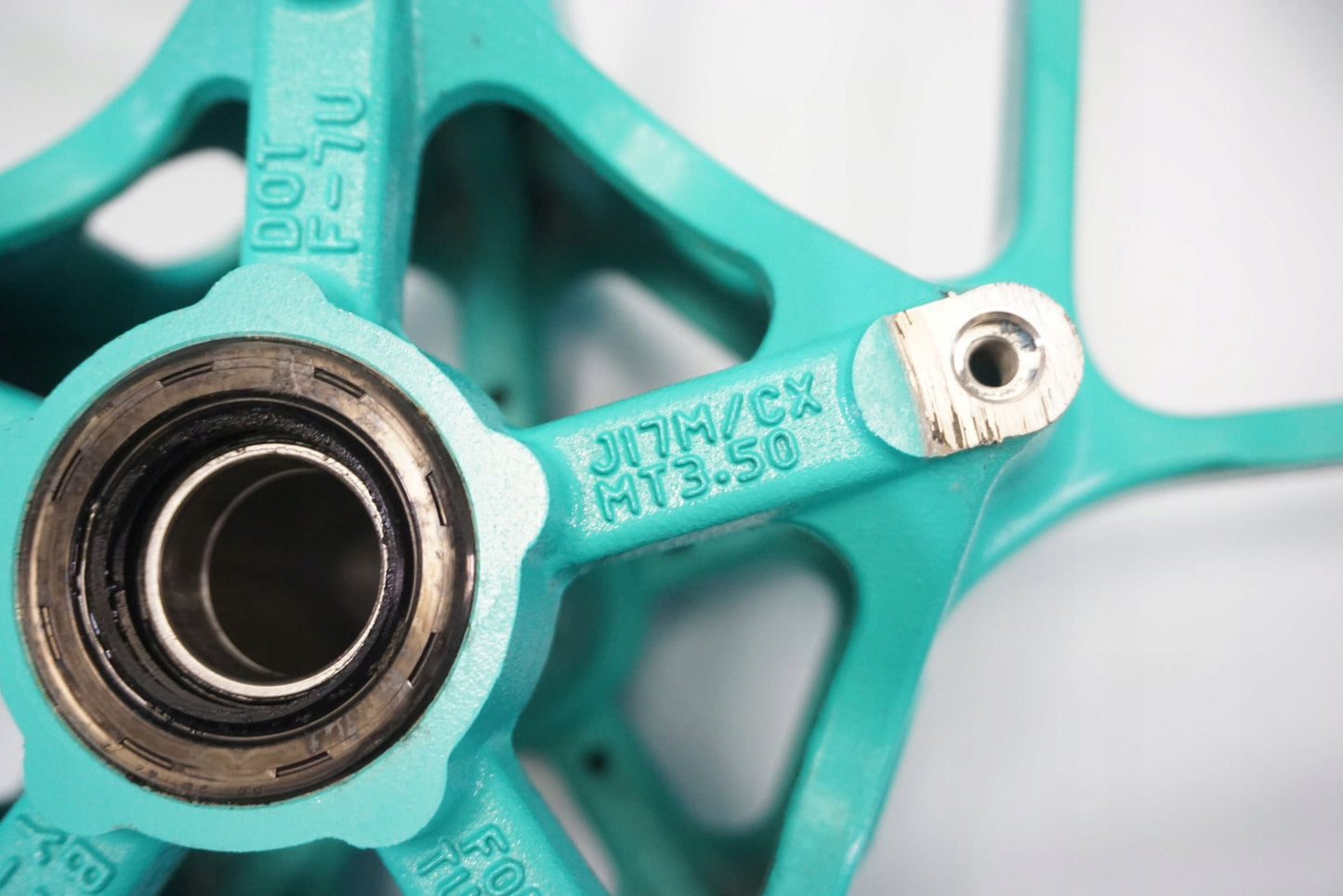 YAMAHA MT-09 21- Felge vorne Wheel Vorderrad 12