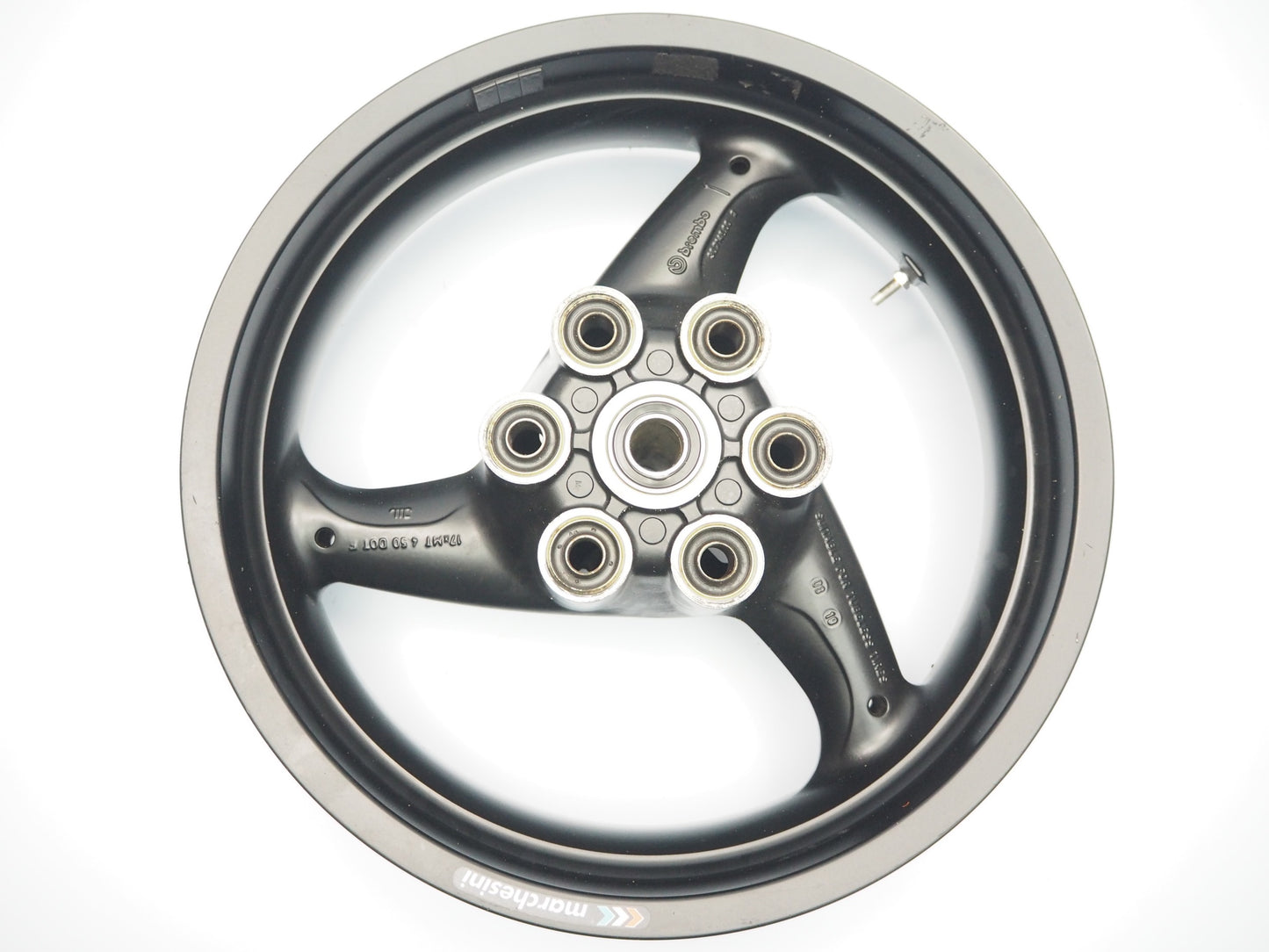 DUCATI MONSTER 696 08-14 Felge hinten Wheel Hinterrad 9