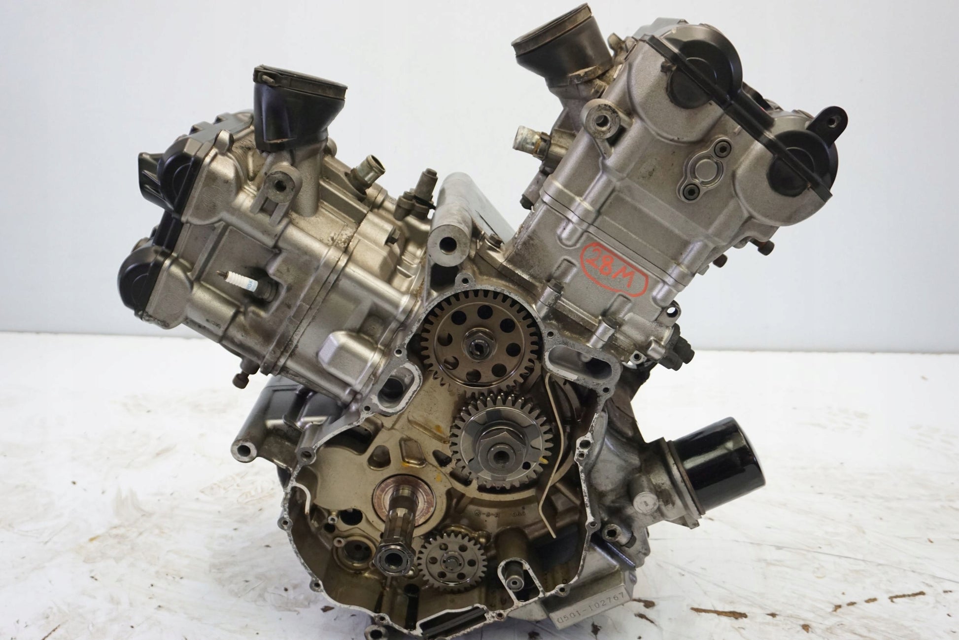 SUZUKI DL 1000 V-STROM 14-16 Motor Motorblock Engine 2