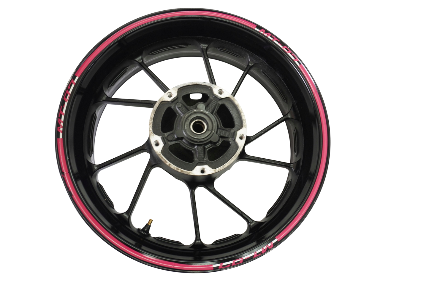 YAMAHA MT-07 13-17 Felge hinten Wheel Hinterrad 1