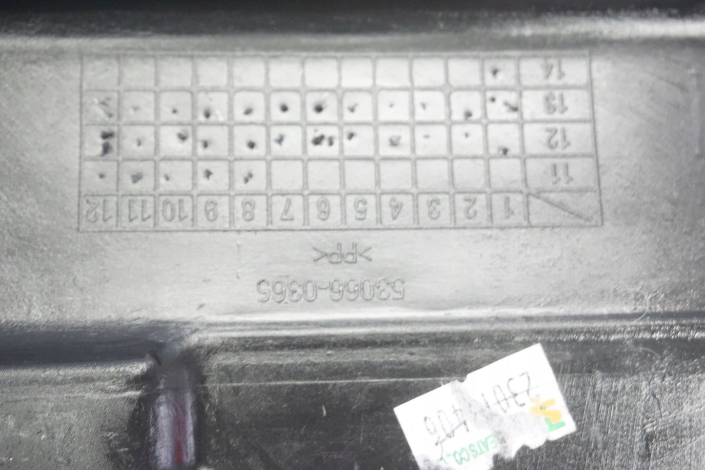 KAWASAKI 650 ER-6N 12-17 Sitzbank Fahrersitz Sitz vorne seat 5