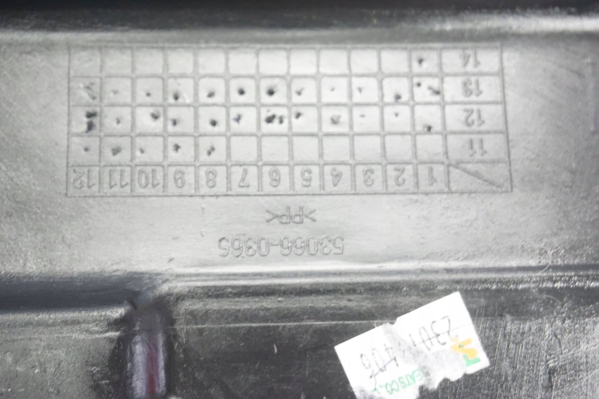 KAWASAKI 650 ER-6N 12-17 Sitzbank Fahrersitz Sitz vorne seat 5