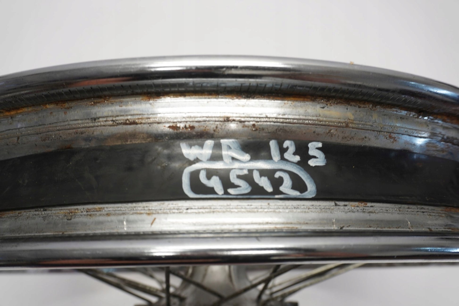 YAMAHA WR 125 X 09-14 Felge hinten Wheel Hinterrad 3