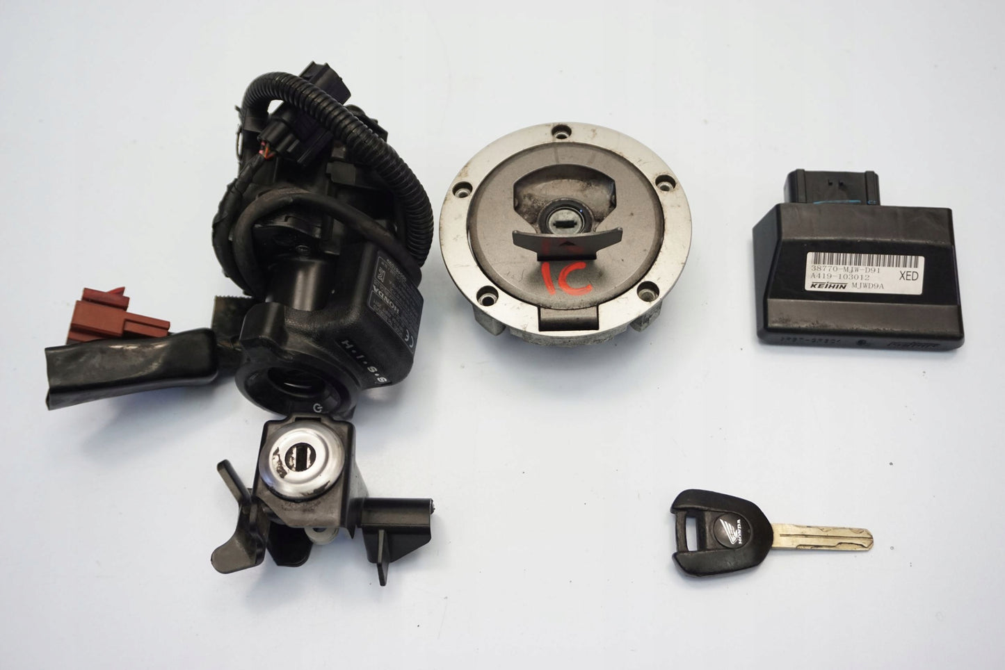 HONDA CB 500 X 2016 Schlosssatz Zündschloss Lock Set