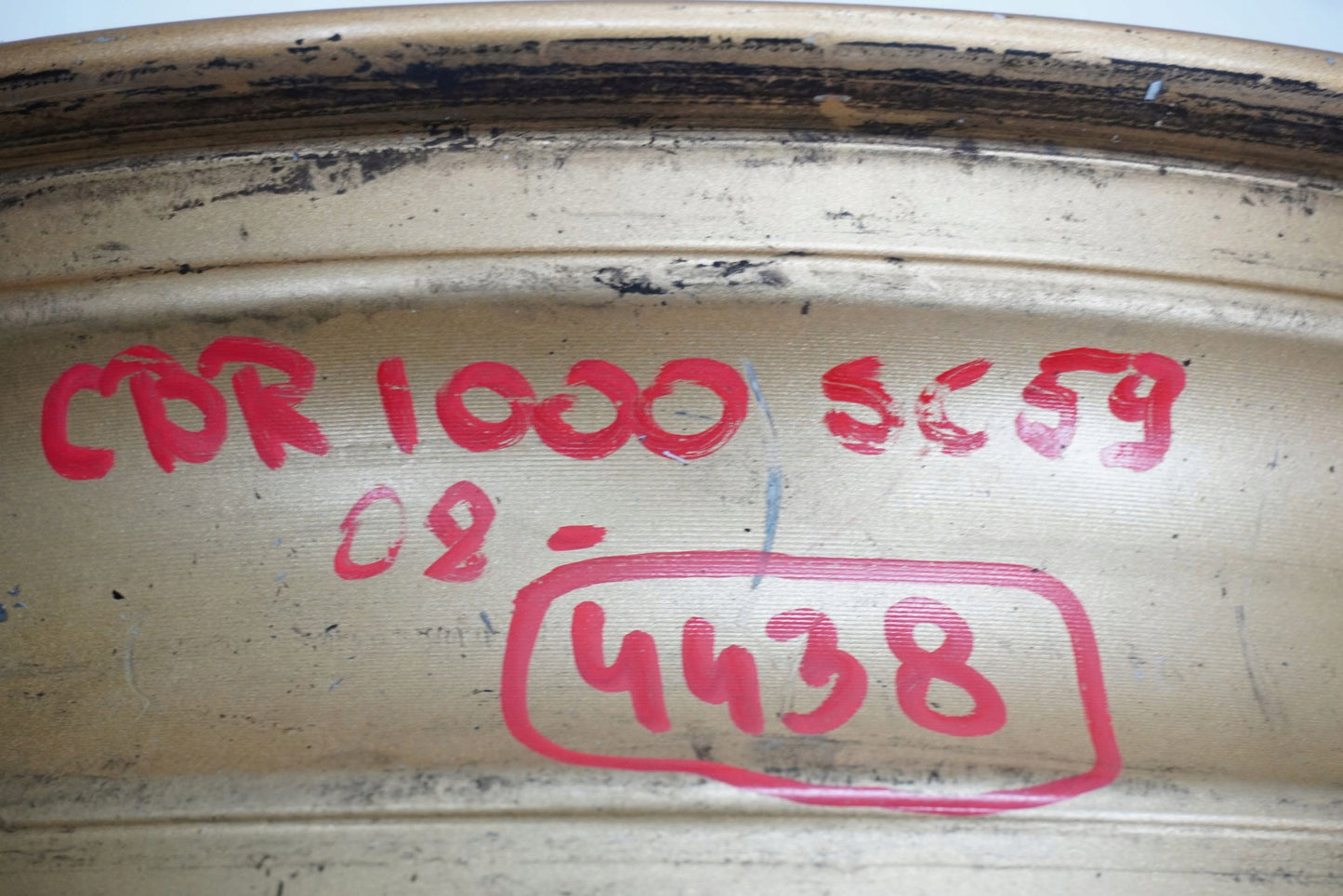 HONDA CBR 1000RR SC59 08-11 Felge vorne Wheel Vorderrad 2