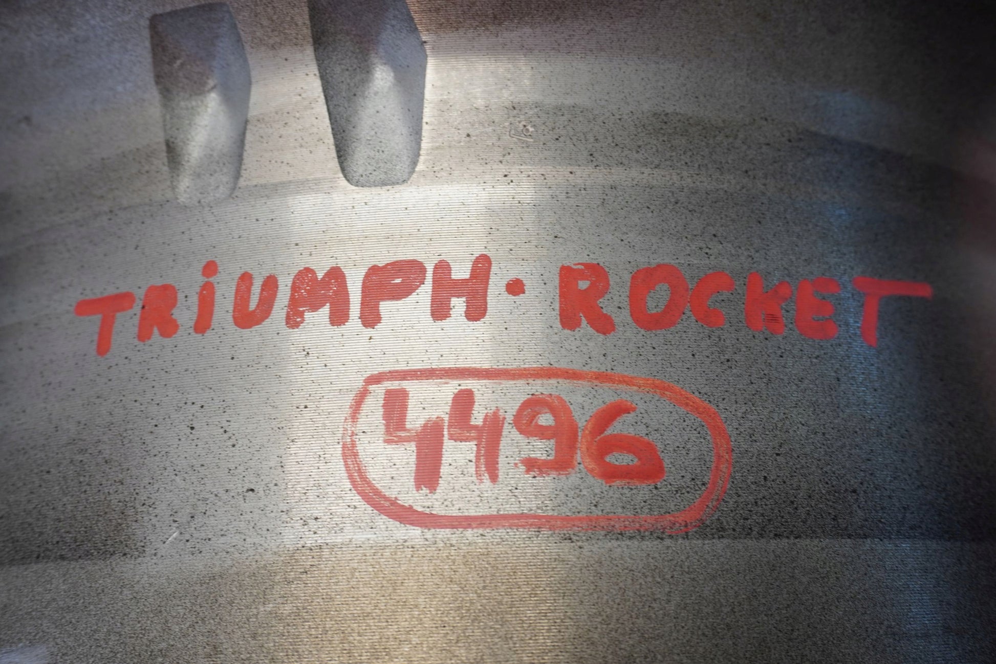 TRIUMPH ROCKET III 05-10 Felge hinten Wheel Hinterrad 3