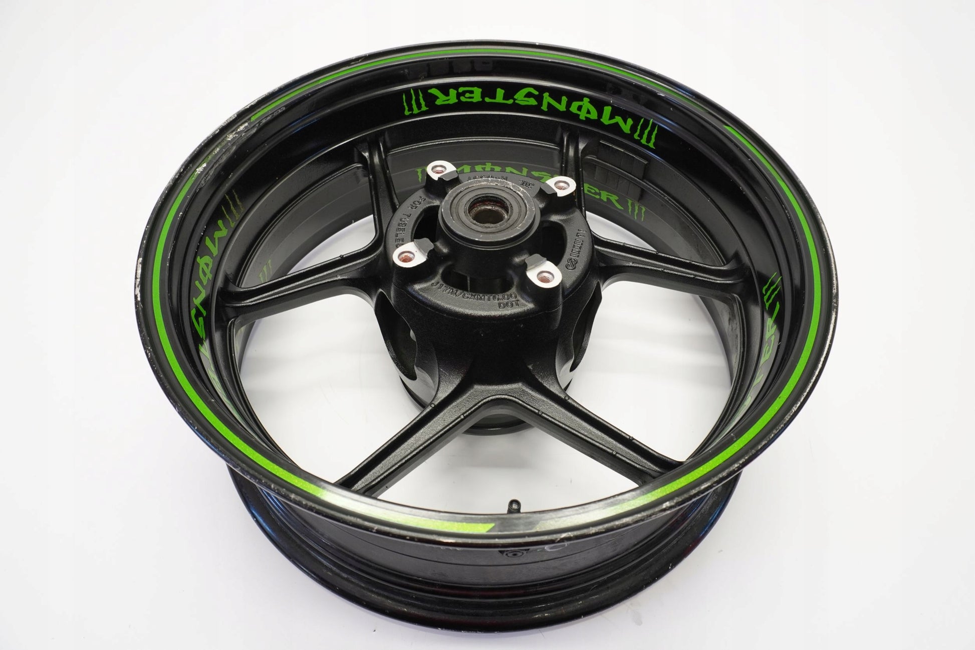 KAWASAKI Z1000 10-13 Felge hinten Wheel Hinterrad 7