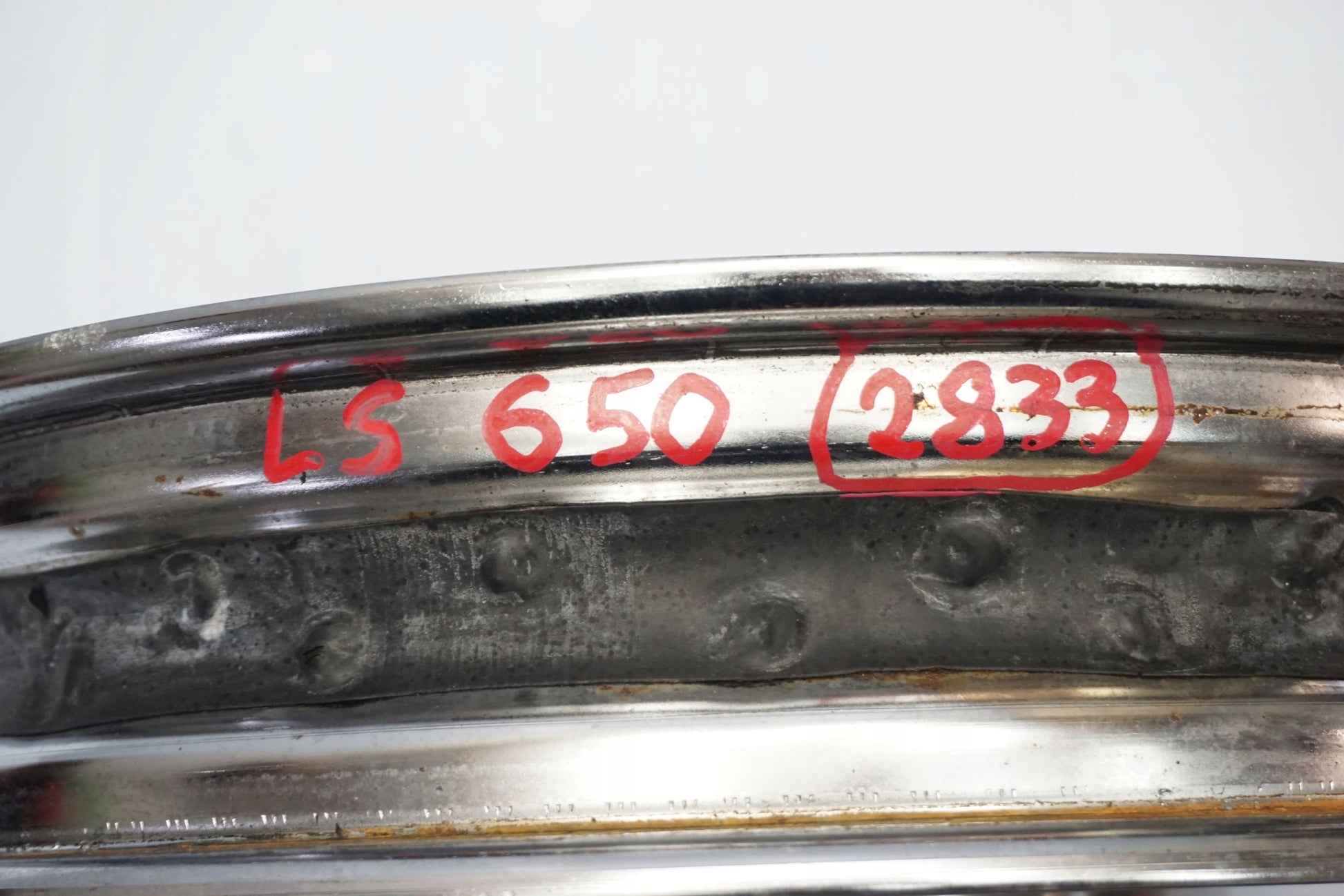 SUZUKI LS 650 SAVAGE 86-04 Felge hinten Wheel Hinterrad 10