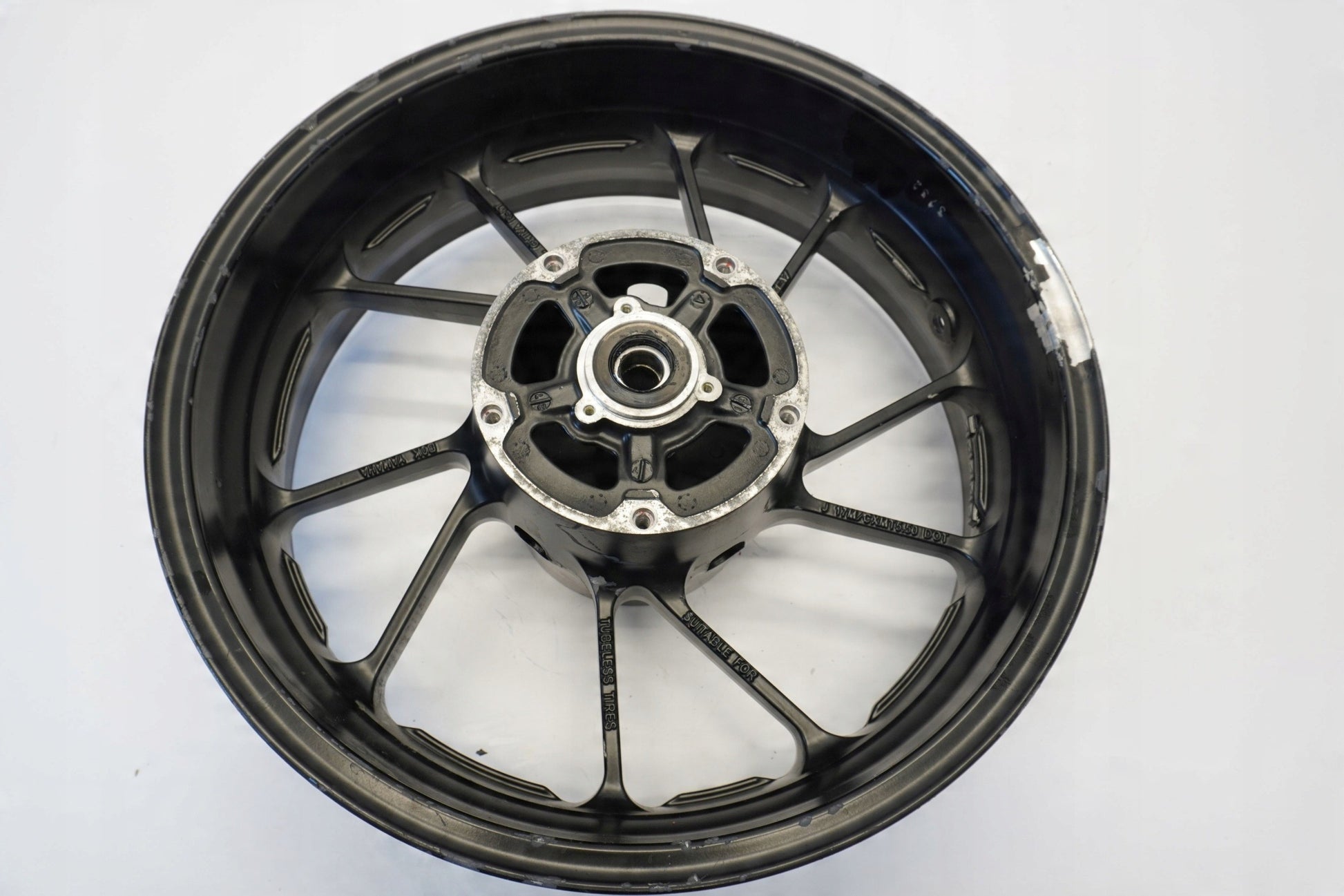 YAMAHA MT-07 13-17 Felge hinten Wheel Hinterrad 9
