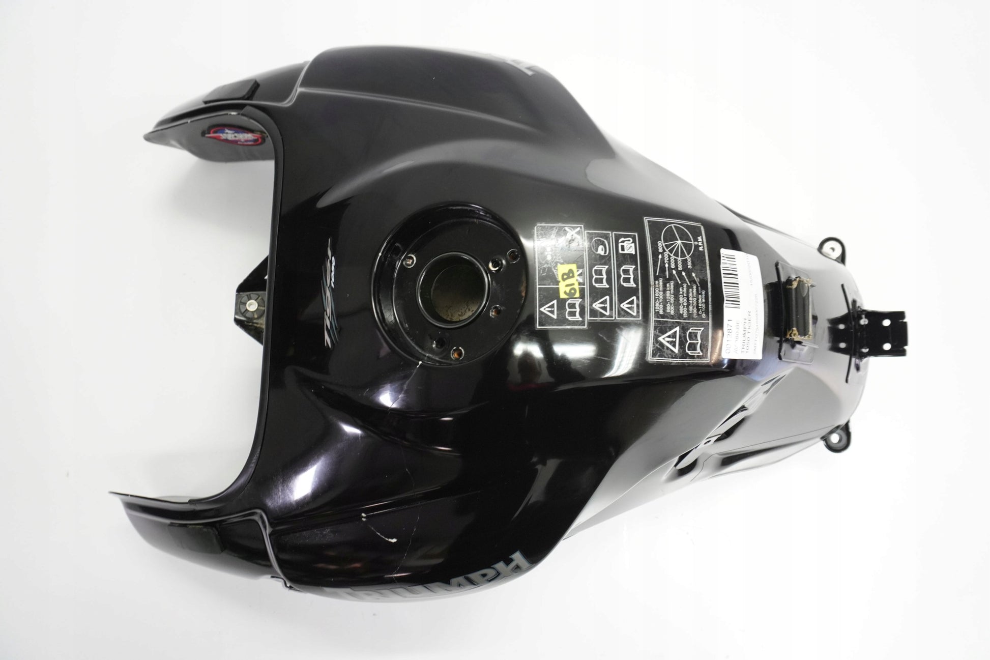 TRIUMPH TIGER 1050 06-12 Kraftstofftank Benzintank Fuel Tank 11