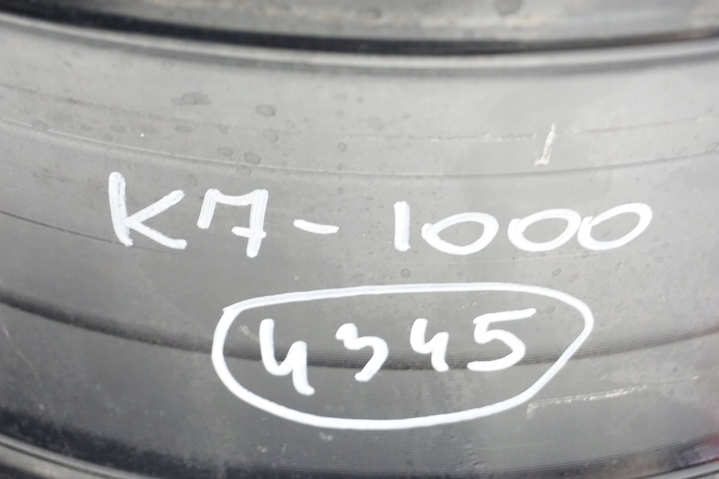 SUZUKI GSX-R 1000 K7-K8 Felge hinten Wheel Hinterrad 7