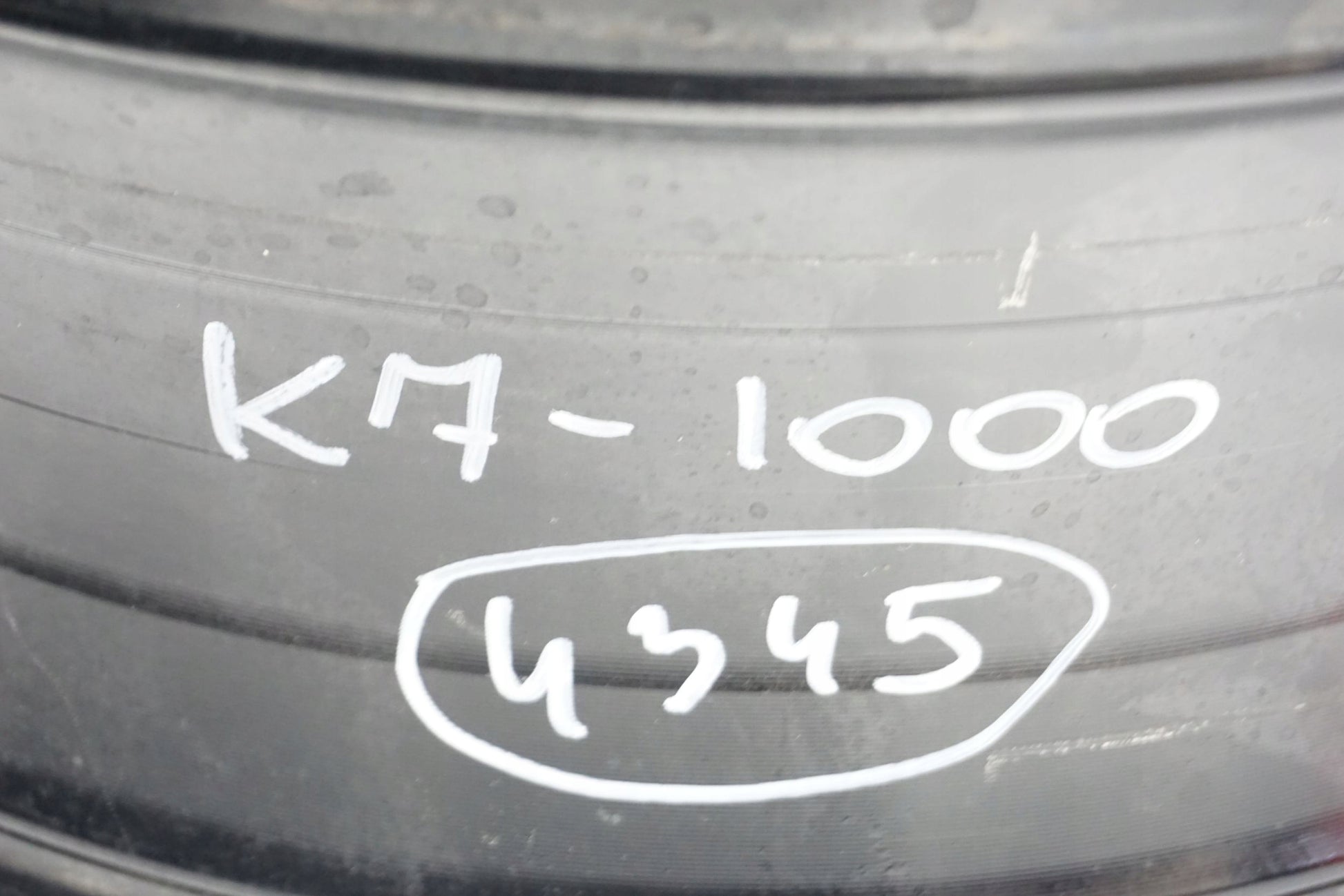 SUZUKI GSX-R 1000 K7-K8 Felge hinten Wheel Hinterrad 7