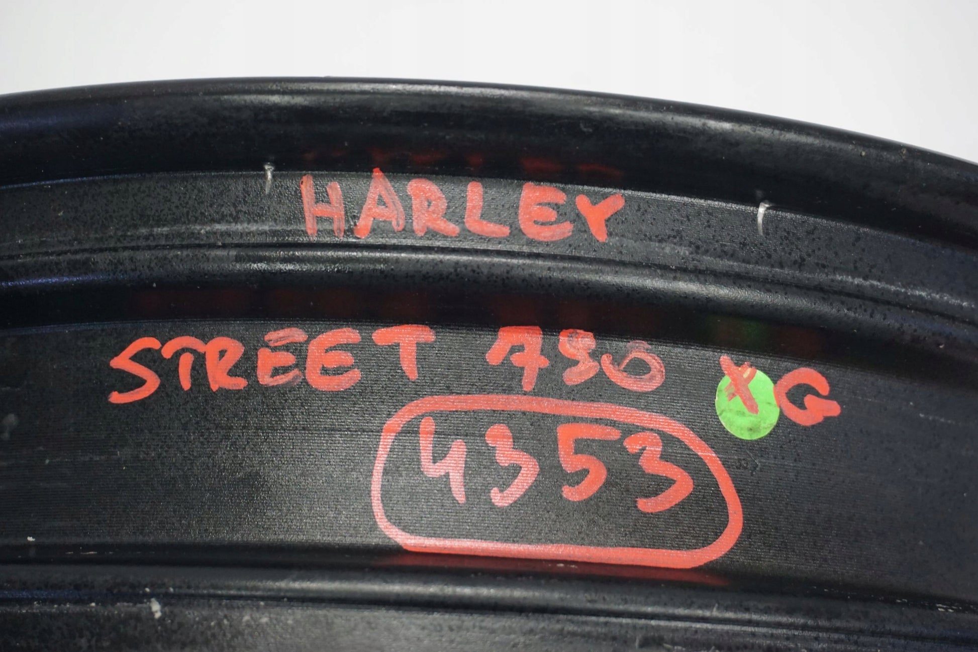 HARLEY DAVIDSON STREET 750 XG 14-16 Felge hinten Wheel Hinterrad 4