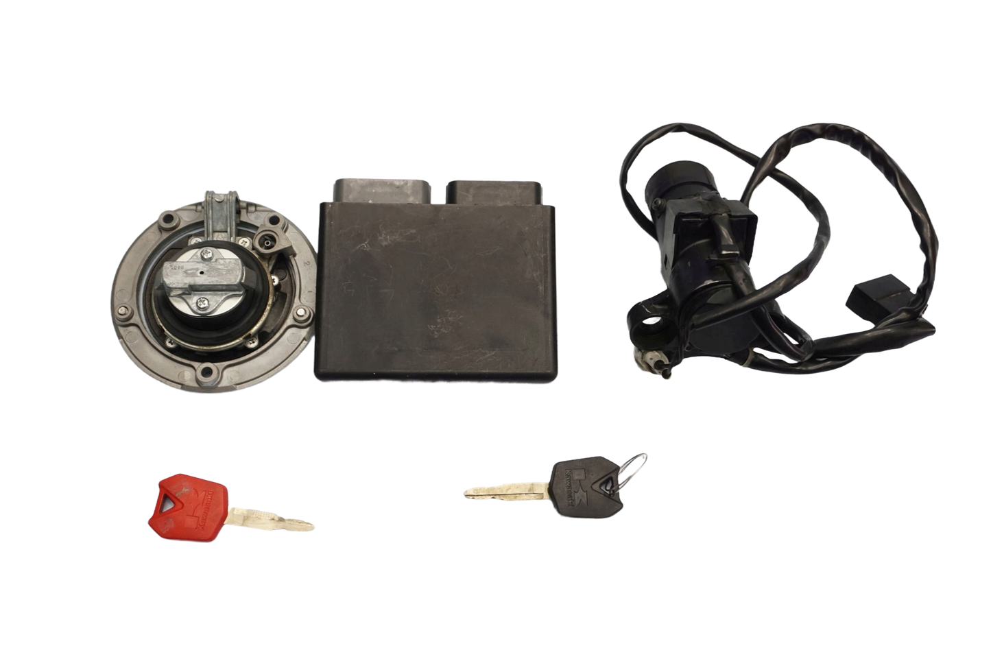 KAWASAKI ZX-10R 08-10 Schlosssatz Zündschloss Lock Set 1