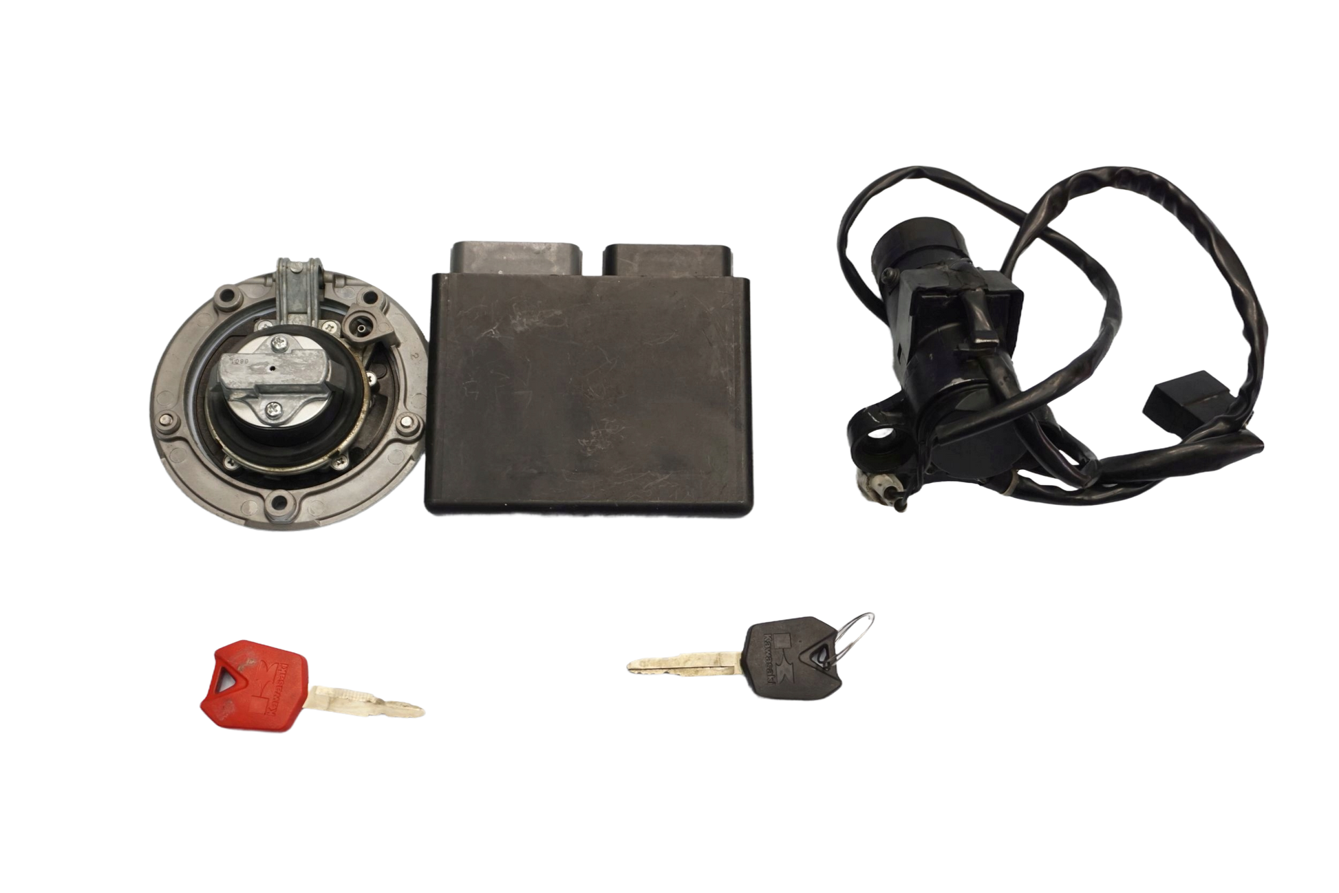 KAWASAKI ZX-10R 08-10 Schlosssatz Zündschloss Lock Set 1