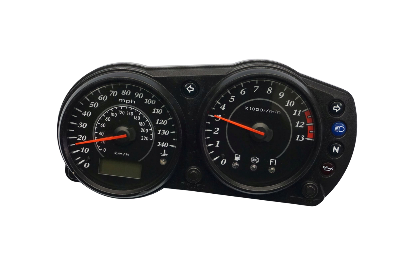 KAWASAKI ER-6F 650 05-08 Tacho Tachometer Cockpit Speedometer 1