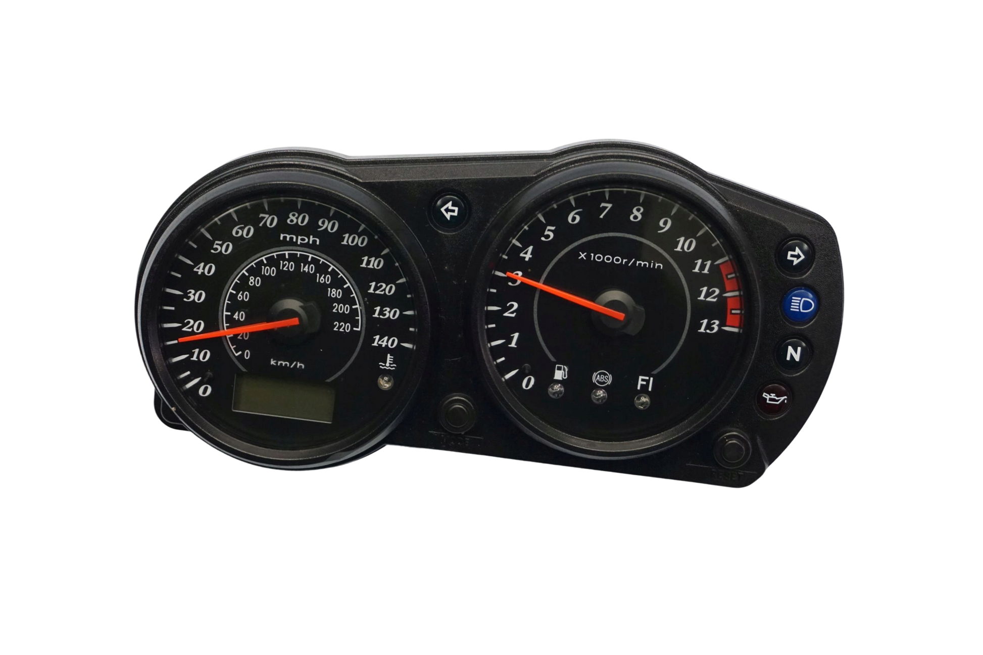KAWASAKI ER-6F 650 05-08 Tacho Tachometer Cockpit Speedometer 1