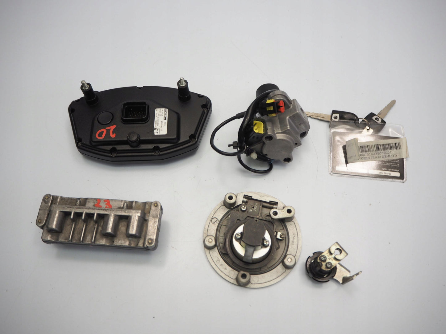 DUCATI 1098 S 07-08 Schlosssatz Zündschloss Lock Set