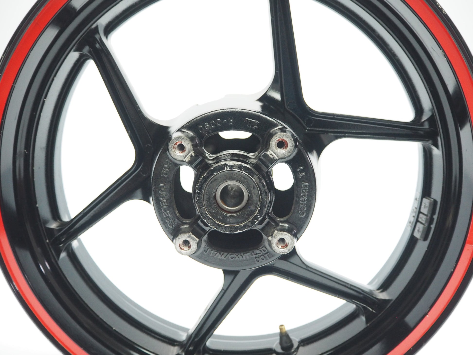 KAWASAKI ER-6F 09-11 Felge hinten Wheel Hinterrad 9