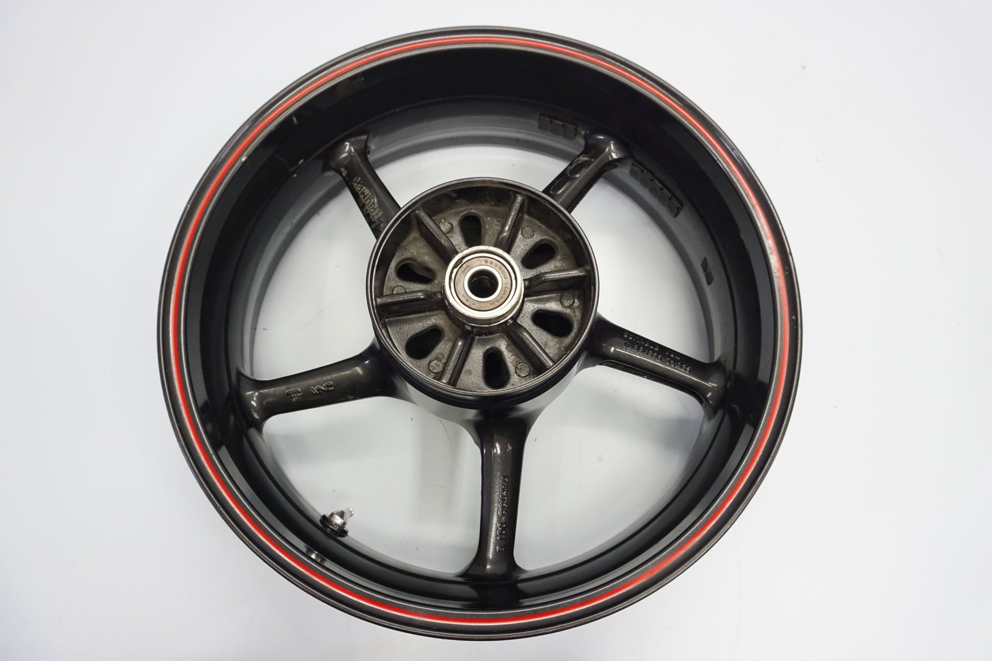 TRIUMPH DAYTONA 675 06-12 Felge hinten Wheel Hinterrad 3