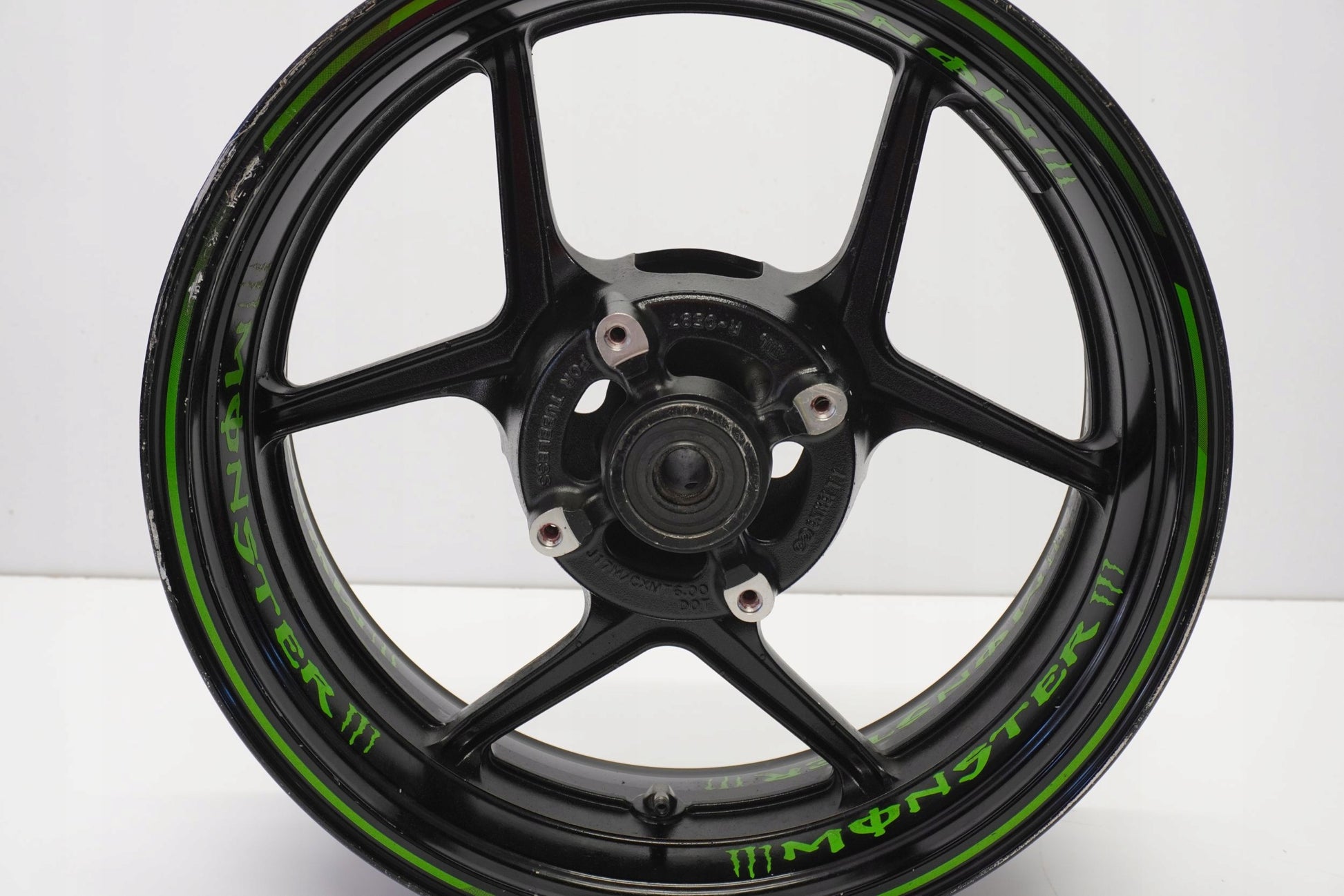 KAWASAKI Z1000 10-13 Felge hinten Wheel Hinterrad 9