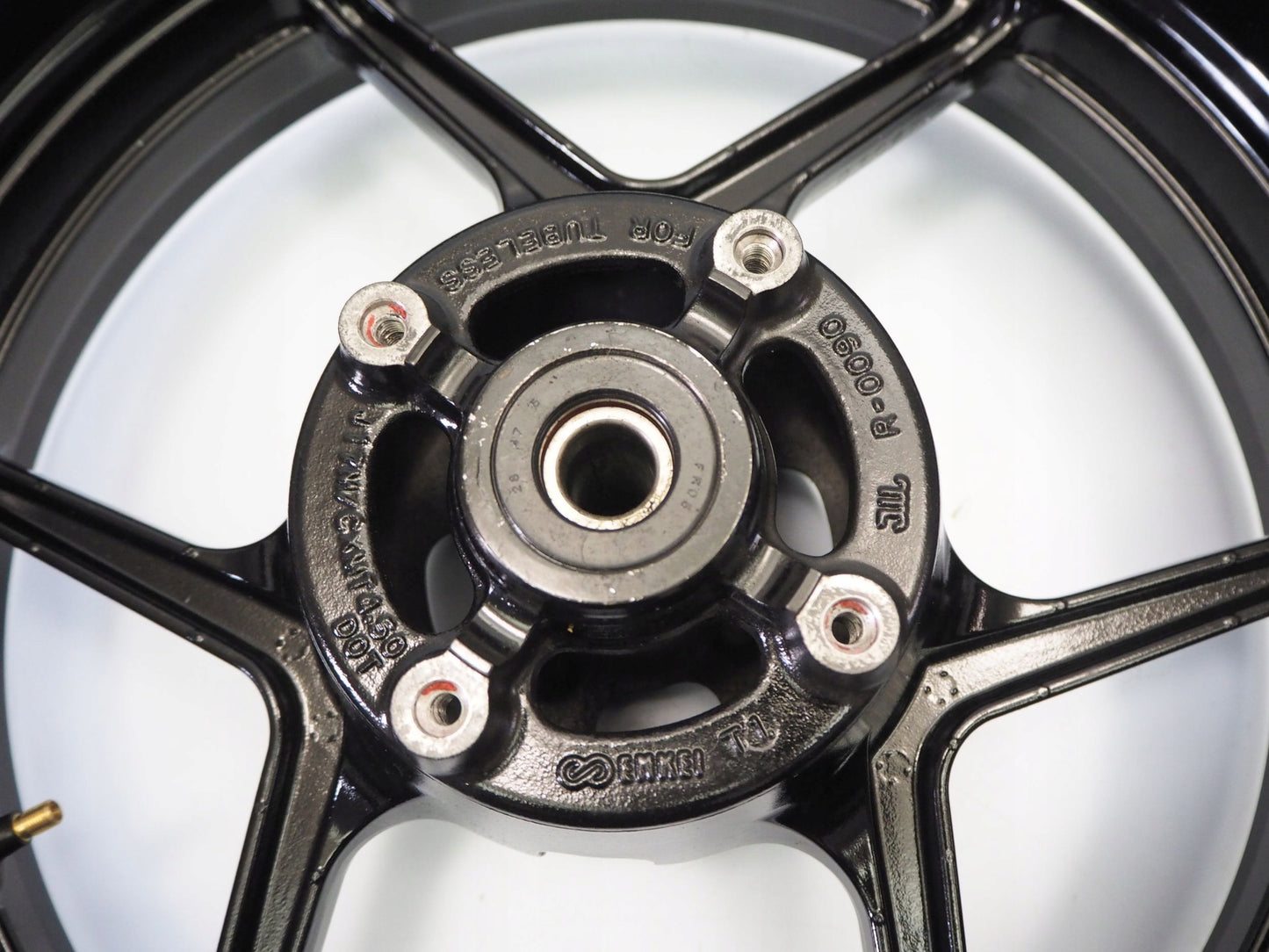 KAWASAKI ER-6F 650 12-17 Felge hinten Wheel Hinterrad 3