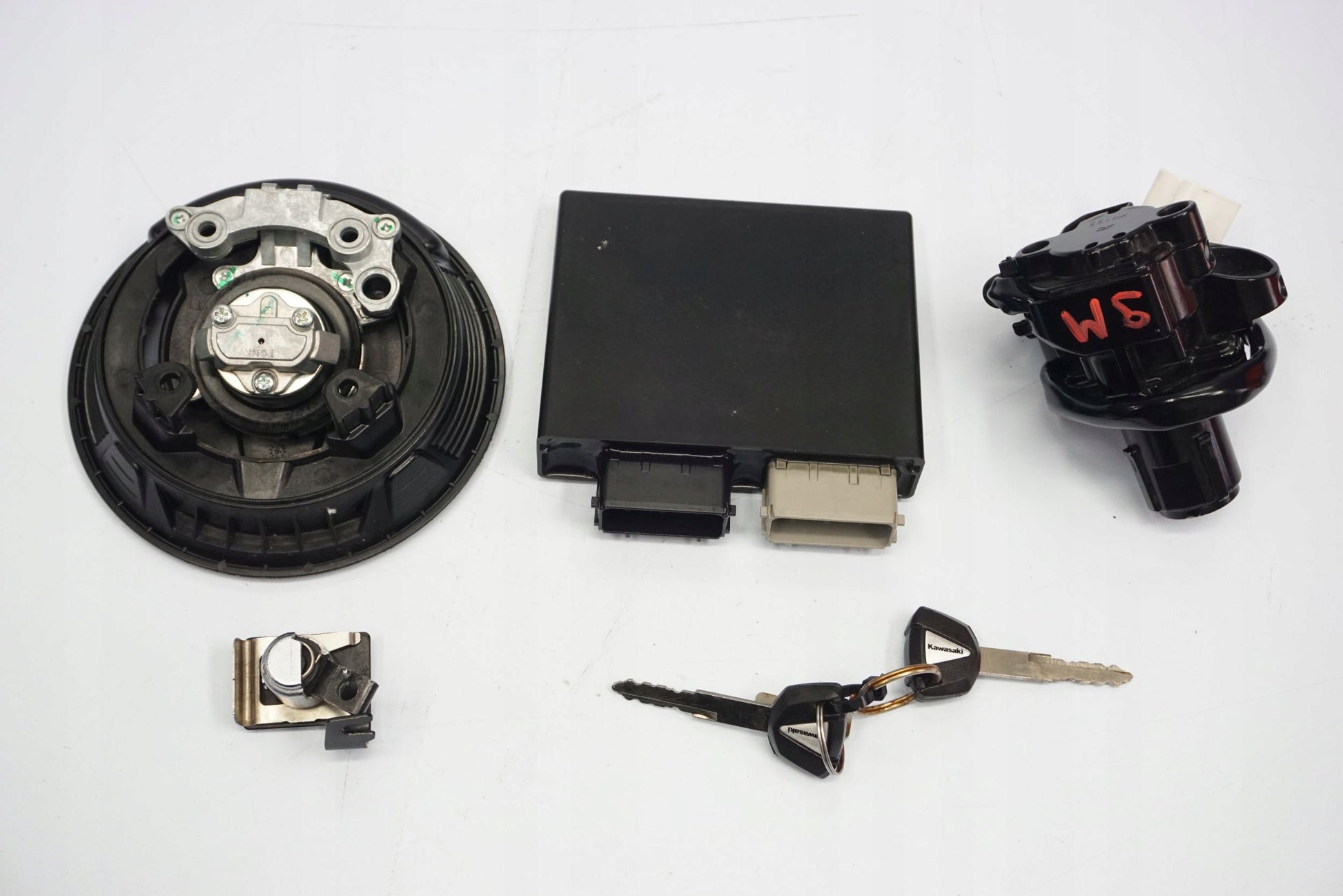 KAWASAKI Z 650 20-22 Schlosssatz Zündschloss Lock Set 3