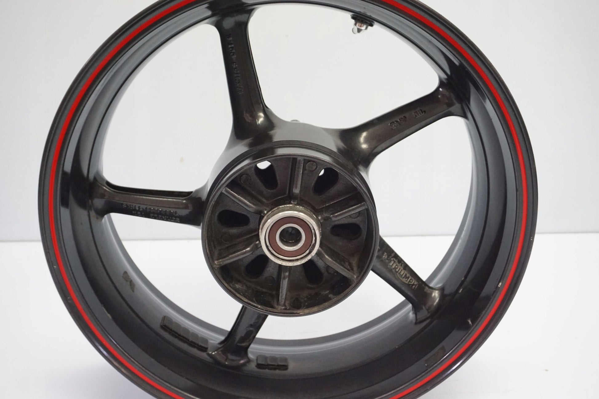 TRIUMPH DAYTONA 675 06-12 Felge hinten Wheel Hinterrad 10