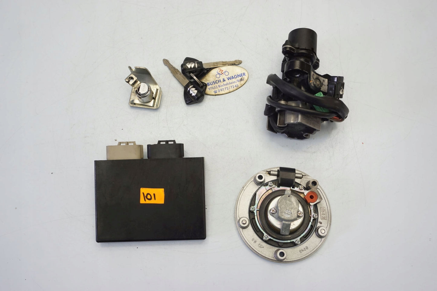 SUZUKI GSX-R 600 750 K8 K9 L0 Schlosssatz Zündschloss Lock Set