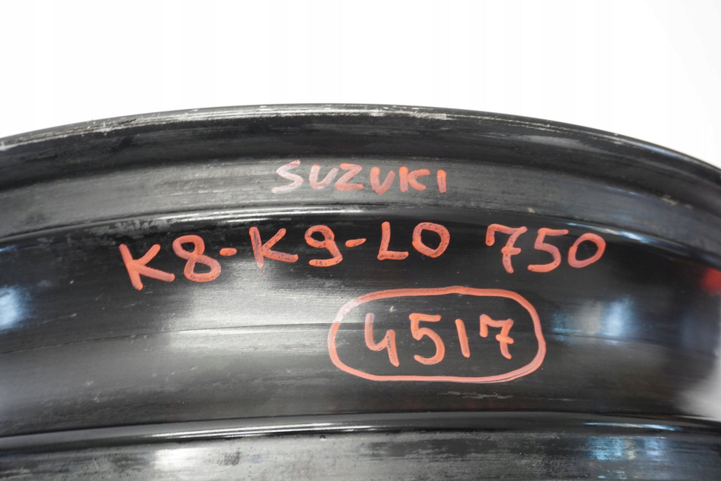 SUZUKI GSX-R 600 750 K8 K9 L0 Felge vorne Wheel Vorderrad 10