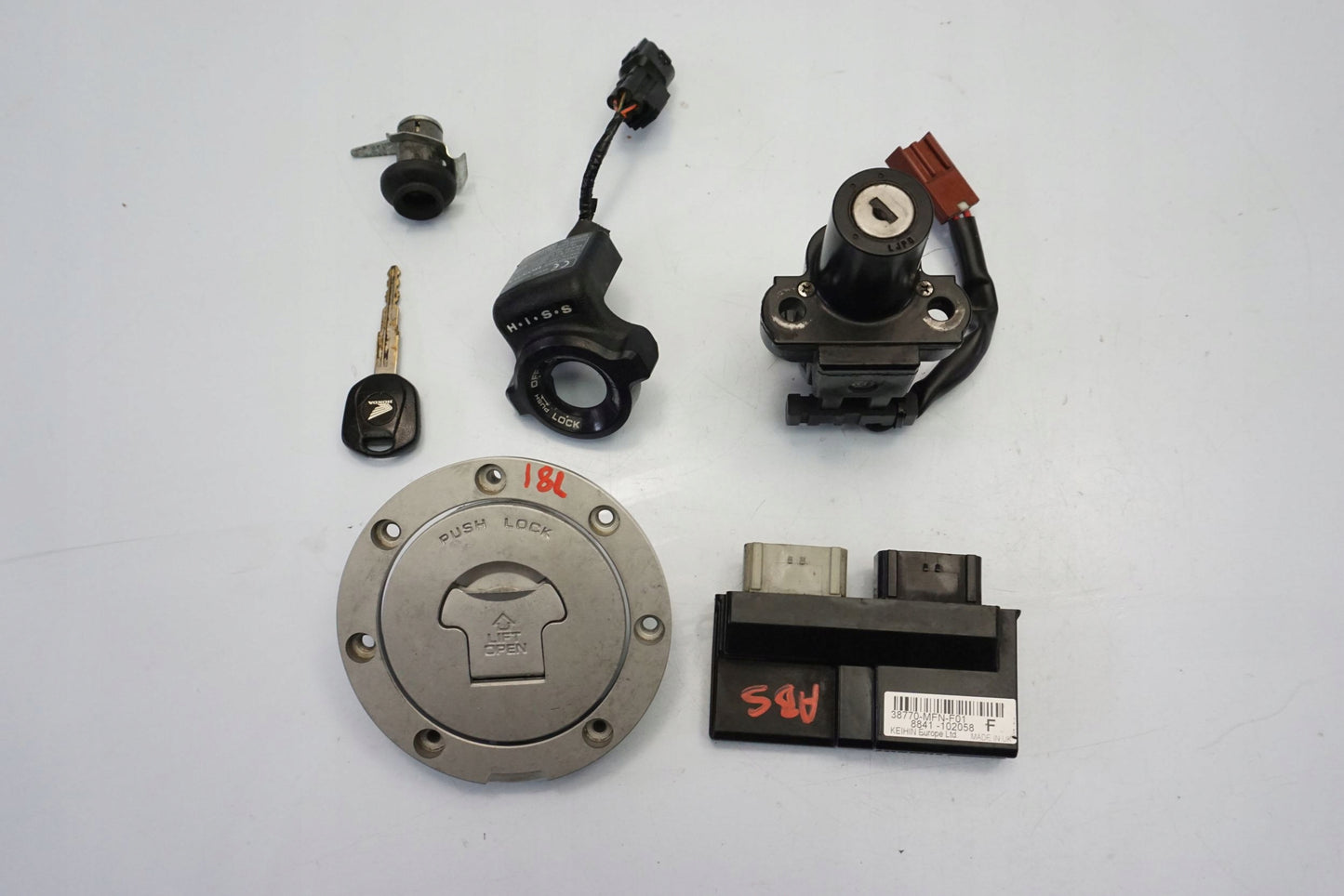 HONDA CB 1000 R SC60 08-16 Schlosssatz Zündschloss Lock Set