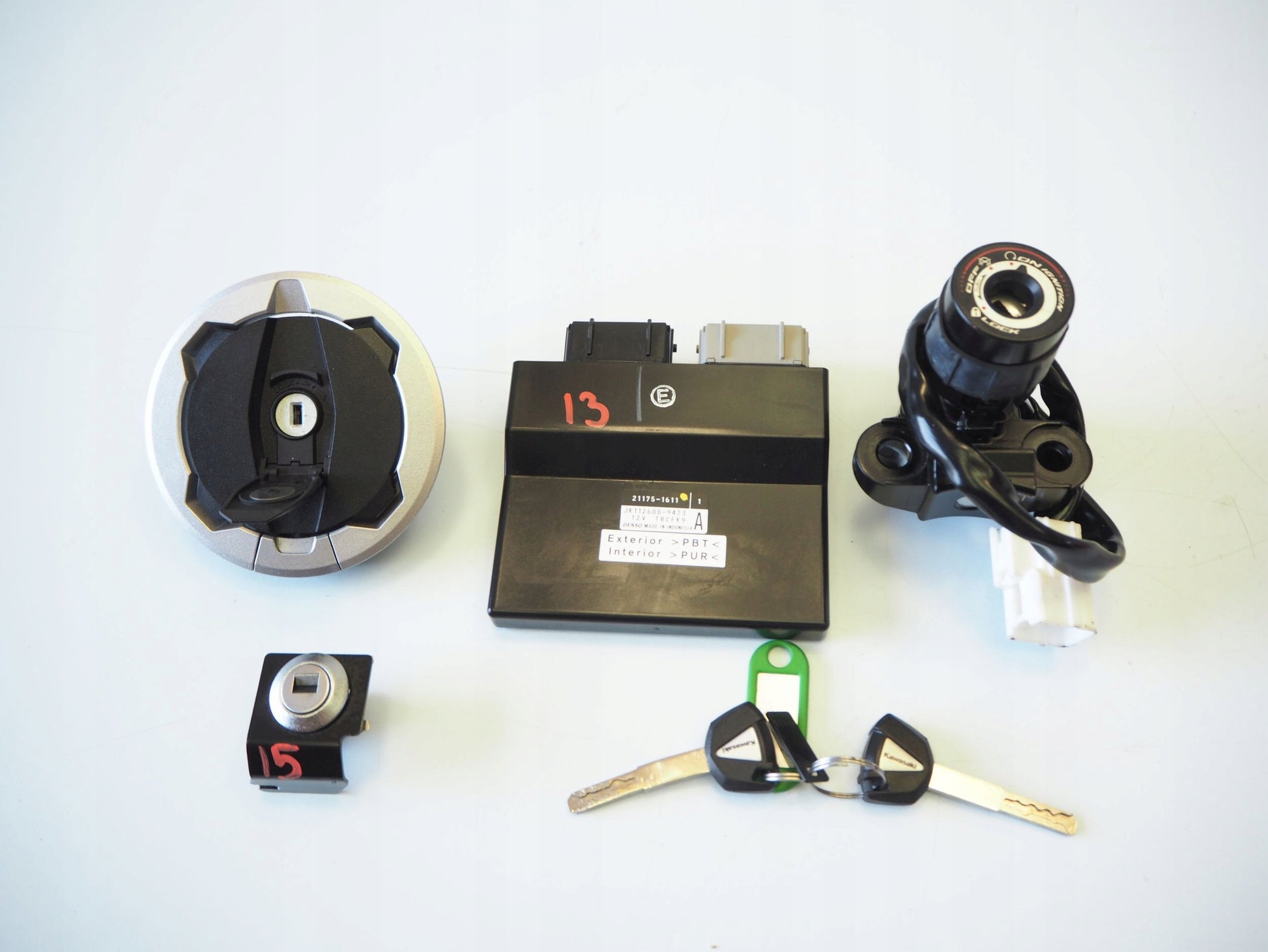 KAWASAKI Z 650 RS 22- Schlosssatz Zündschloss Lock Set 2