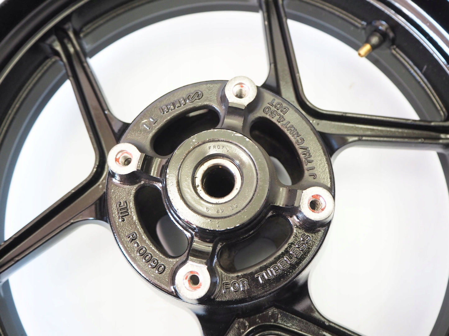 KAWASAKI 650 ER-6N 12-17 Felge hinten Wheel Hinterrad 4