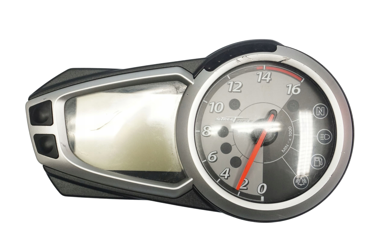 TRIUMPH STREET TRIPLE 675 07-12 Tacho Tachometer Cockpit Speedometer 1