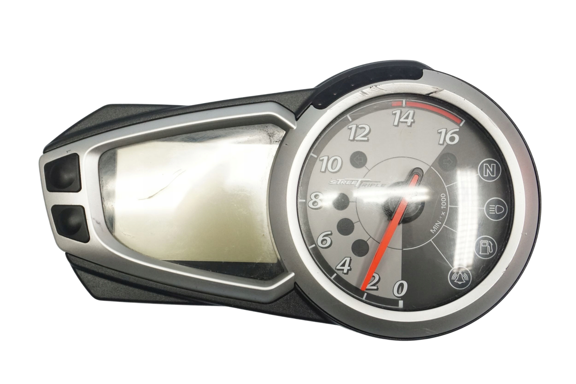 TRIUMPH STREET TRIPLE 675 07-12 Tacho Tachometer Cockpit Speedometer 1