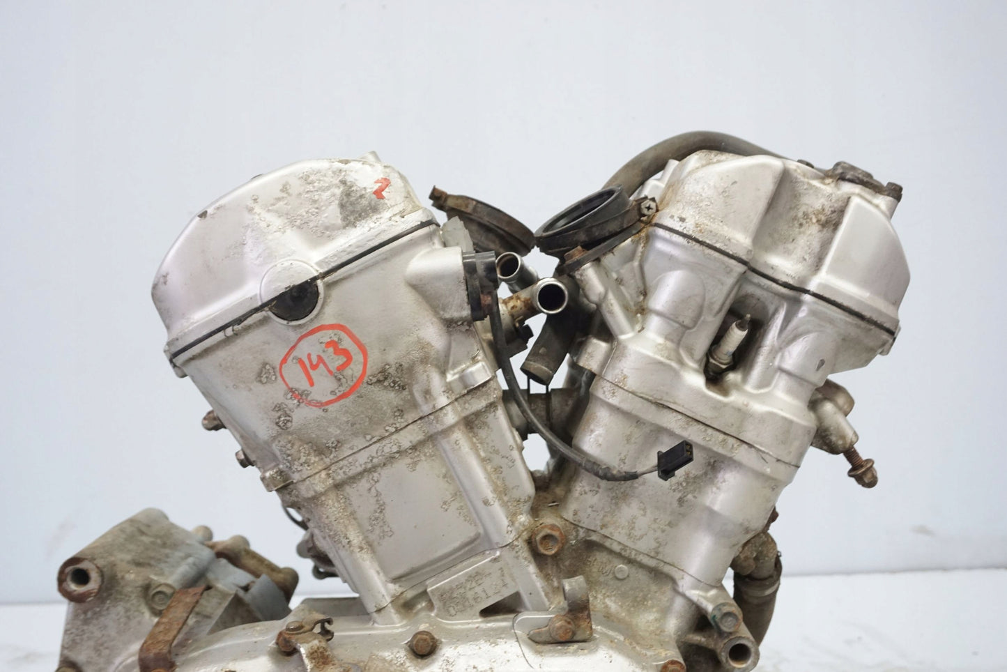 HONDA NTV 700 DEAUVILLE 06-11 Motor Motorblock Engine 5