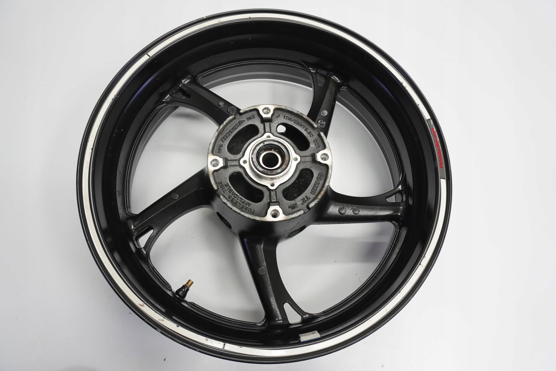 HONDA CB 600 F HORNET PC41 07-12 Felge hinten Wheel Hinterrad 6