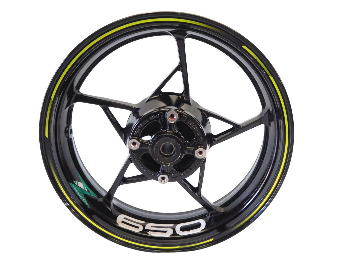 KAWASAKI Z 650 17-19 Felge hinten Wheel Hinterrad 1