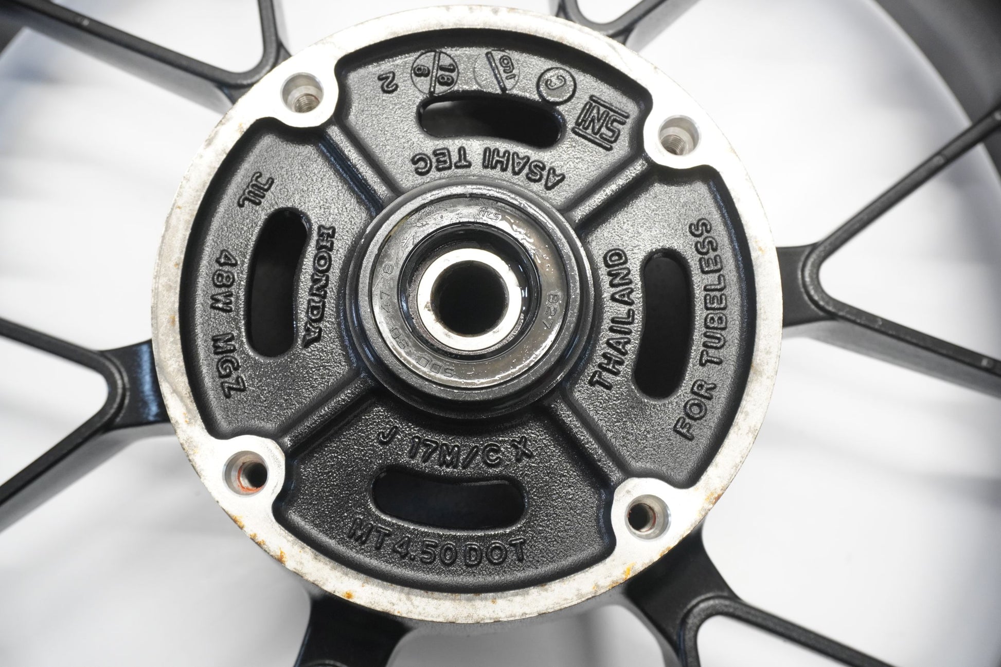 HONDA CB 500 F PC58 17-18 Felge hinten Wheel Hinterrad 8